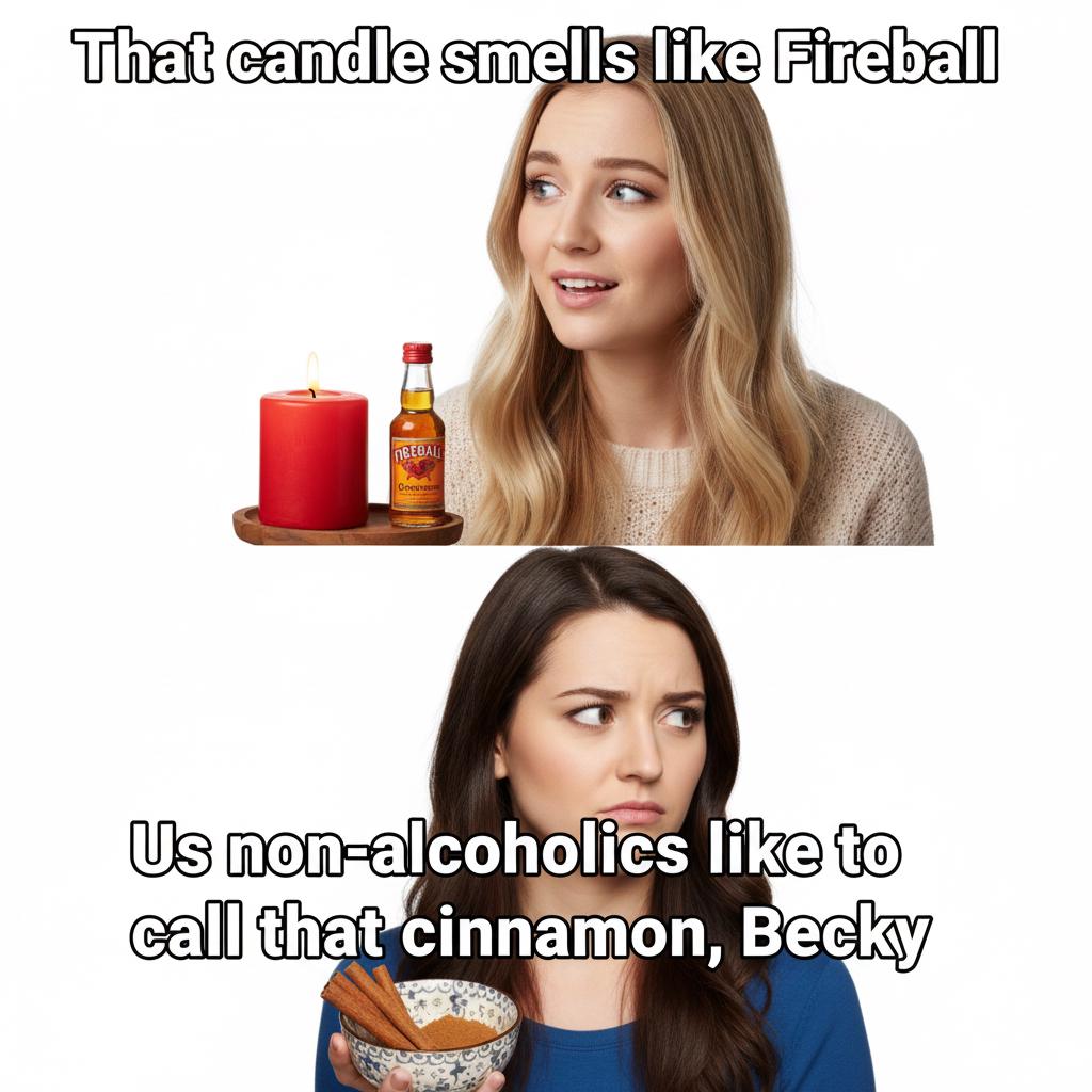 When your candle smells like your bad decisions.