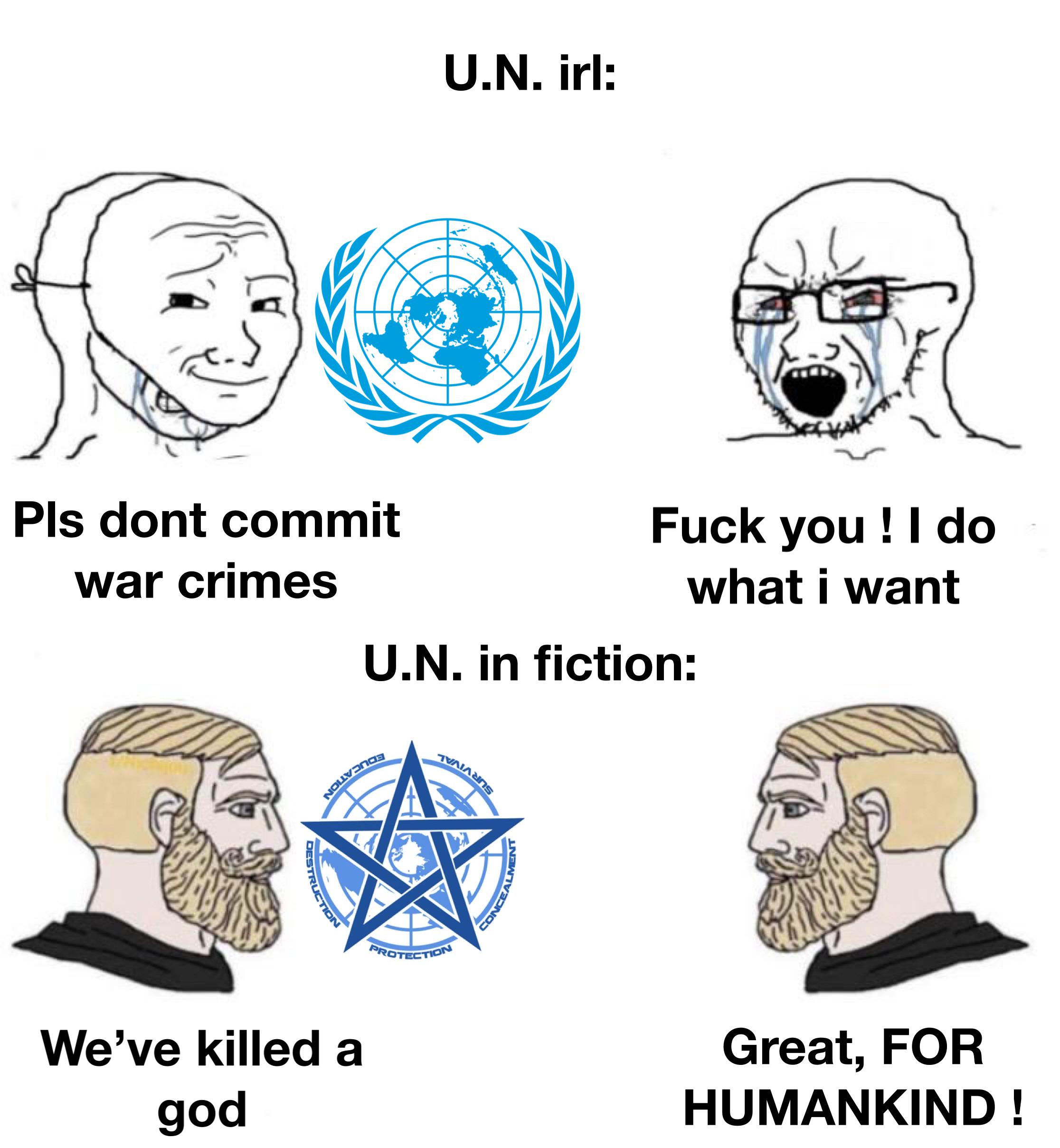 I am sure we can do better as humans