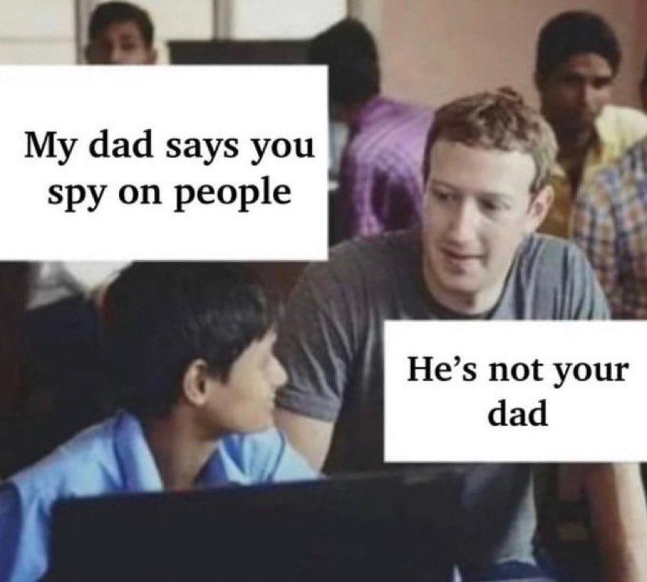 Daddy Zuckerberg always knows