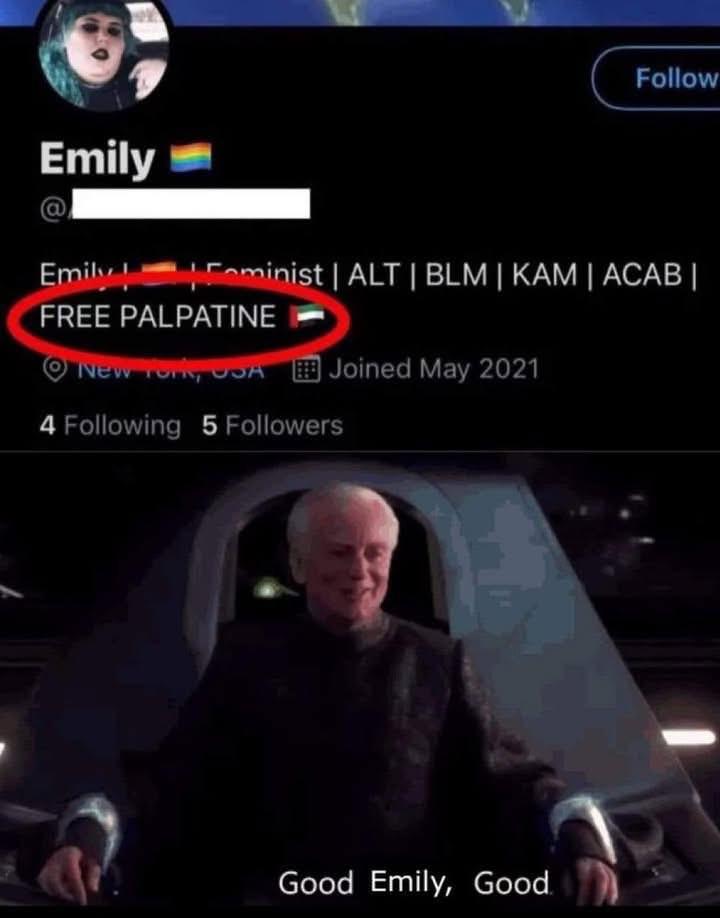 Dark side supporter