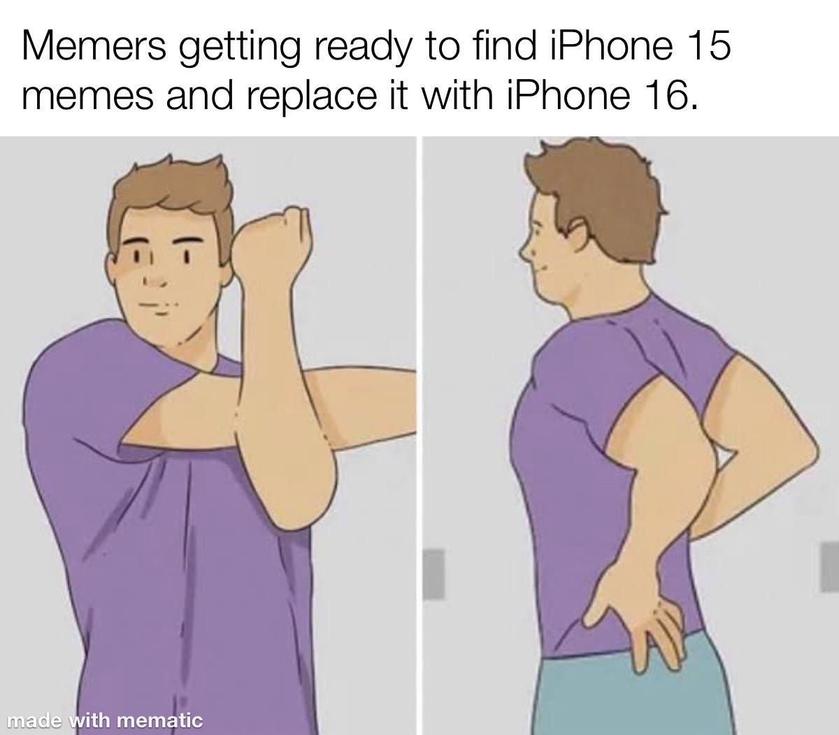 Nothing new about iPhone memes.