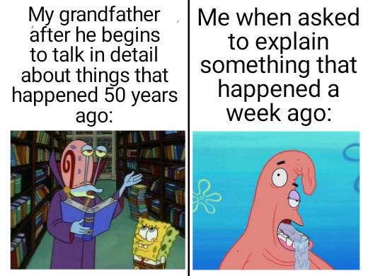 maybe I'm actually a goldfish?