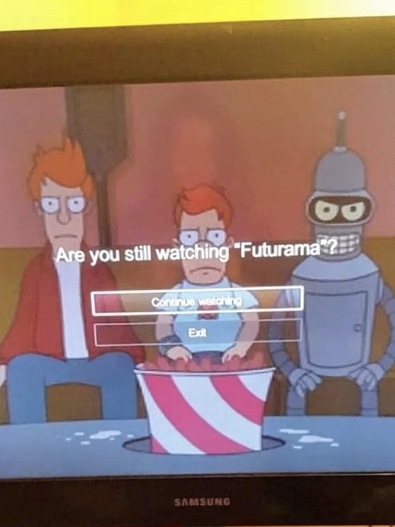 They watching me instead