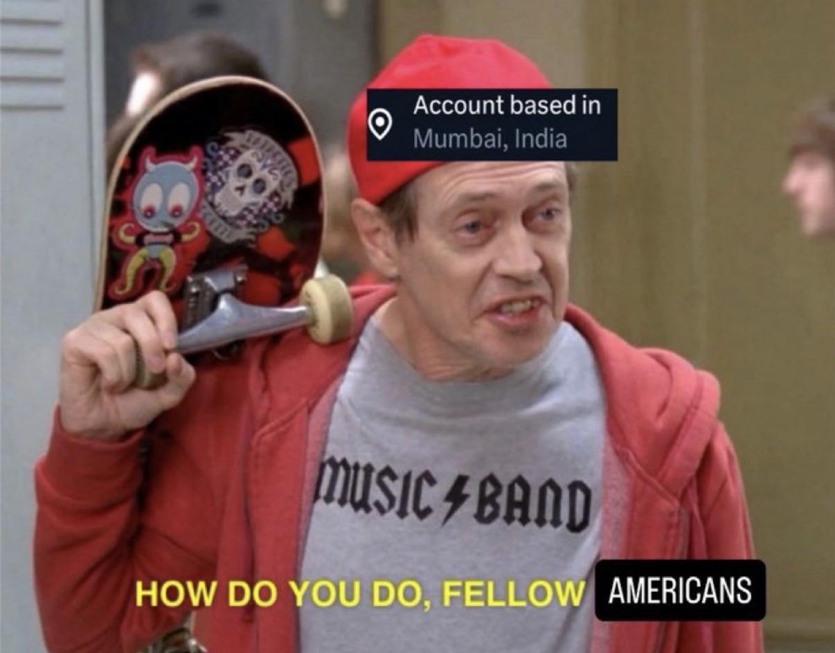 Literally every X account right now