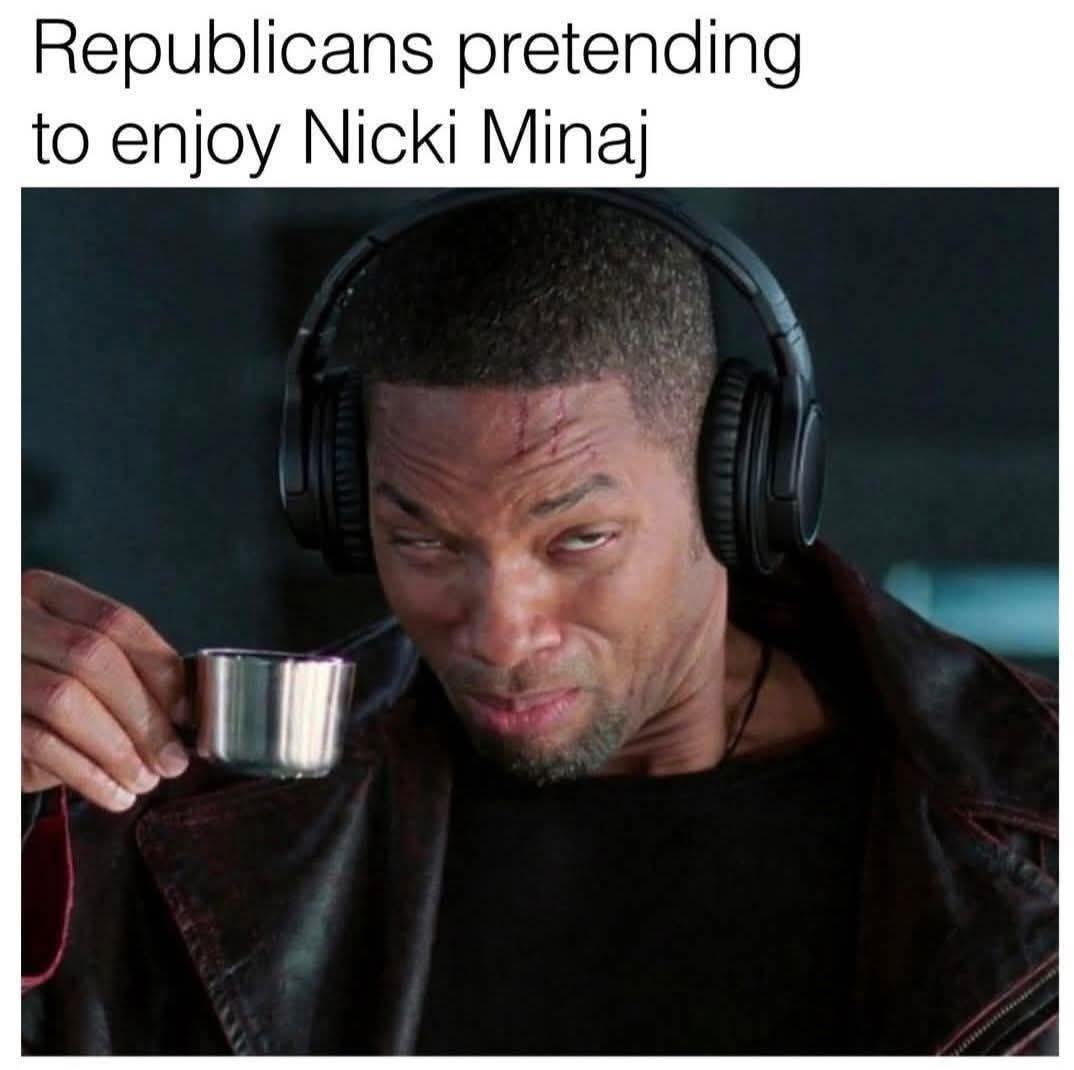 Nicki will do anything to stay relevant.