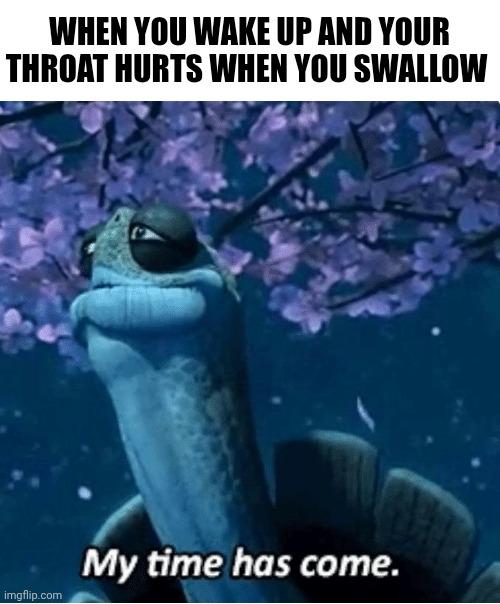 Unfortunately me this morning