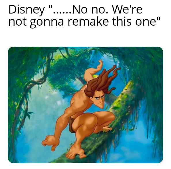 Why Disney? Why not do the same with this movie as you've done with all your other remakes?