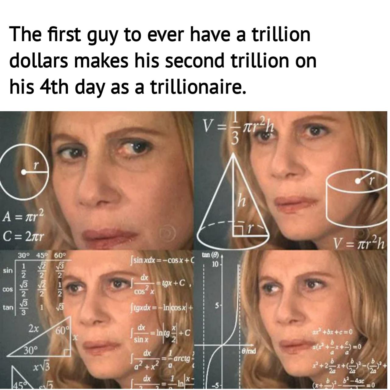 The first trillion is always the hardest.
