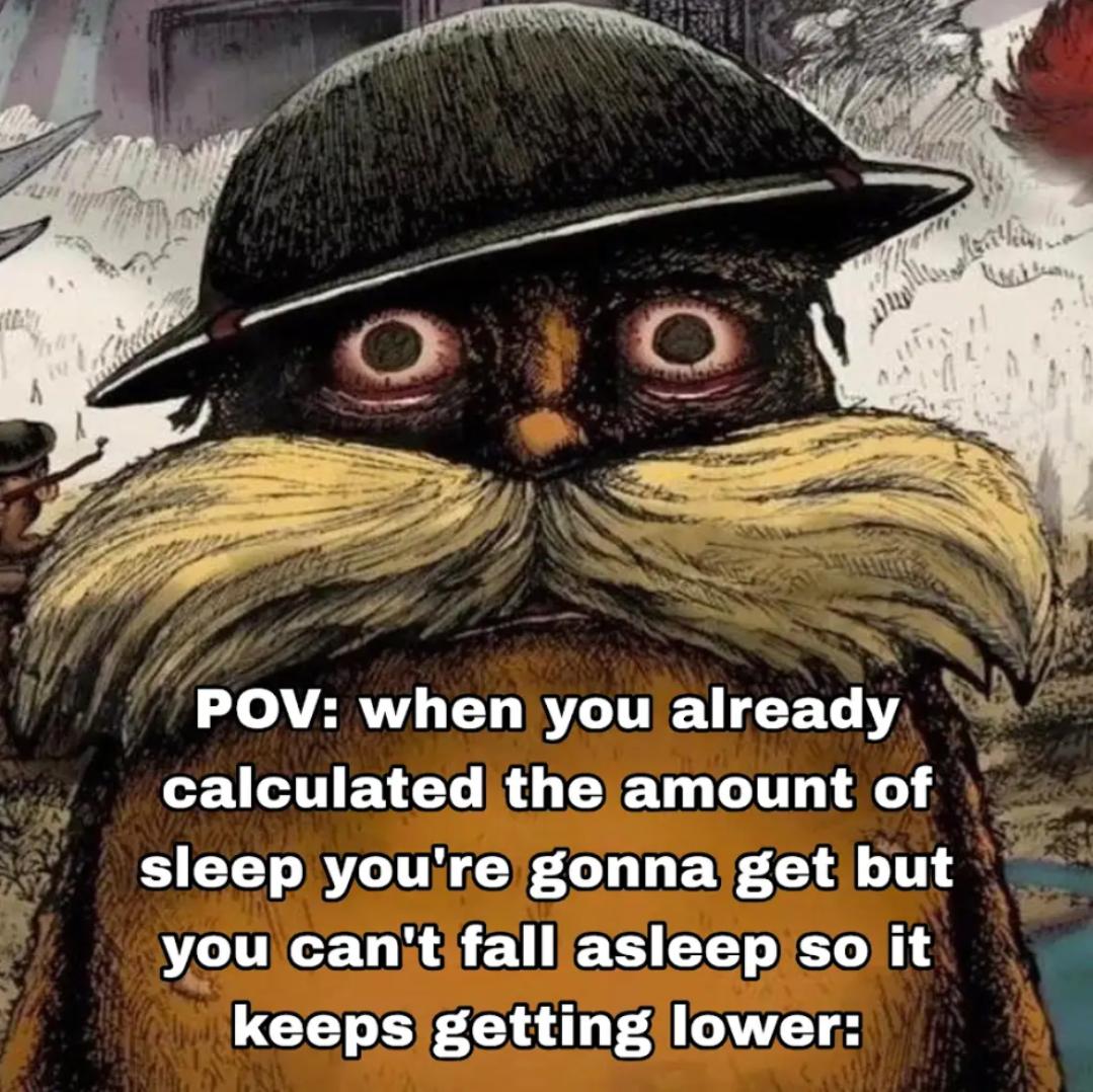 Alarm goes off 49 minutes from now... Ahh....