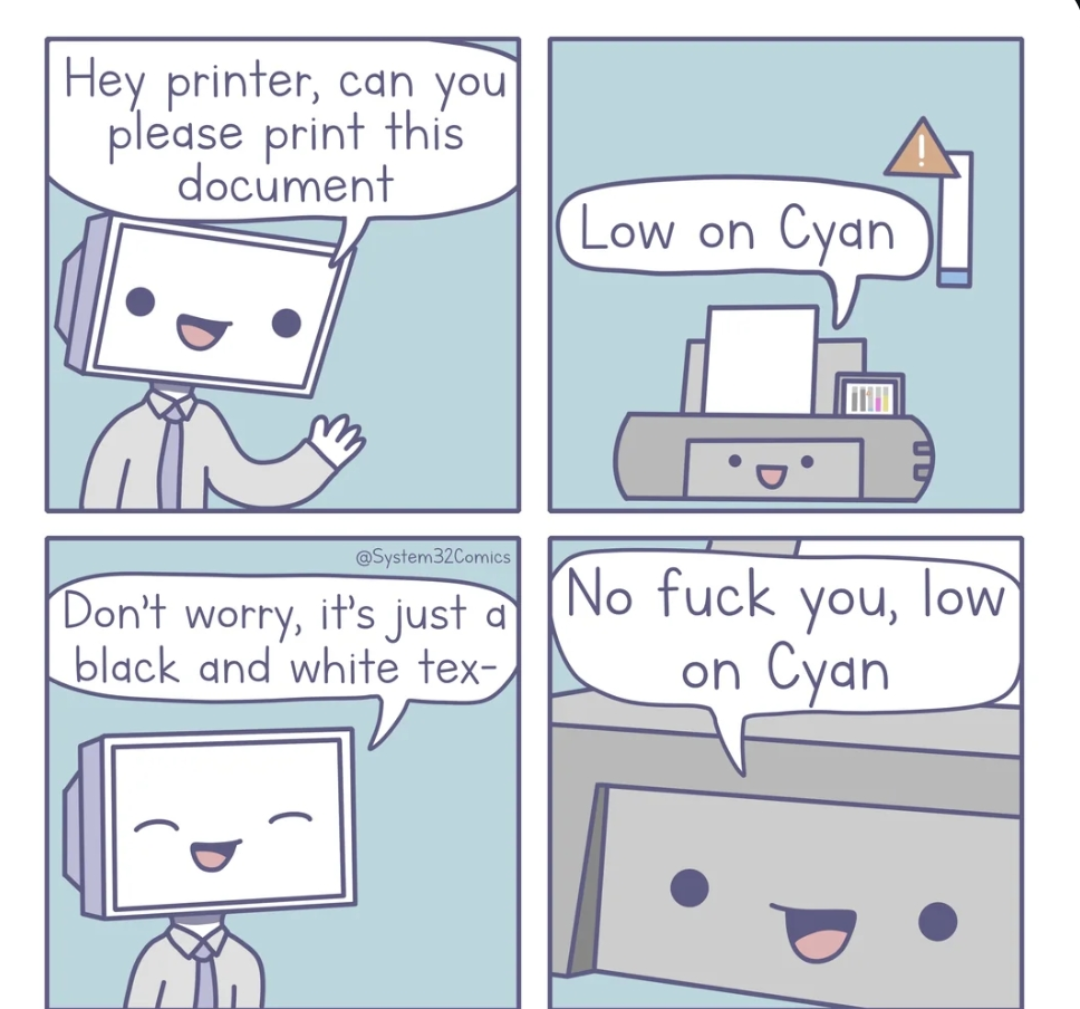 Mad printers