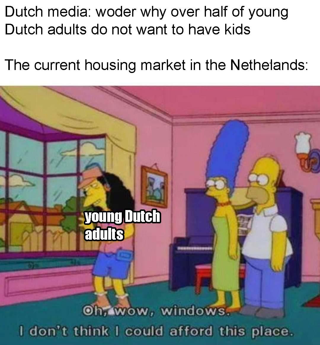 When buying a house in the Netherlands is becoming increasingly out of reach for too many people