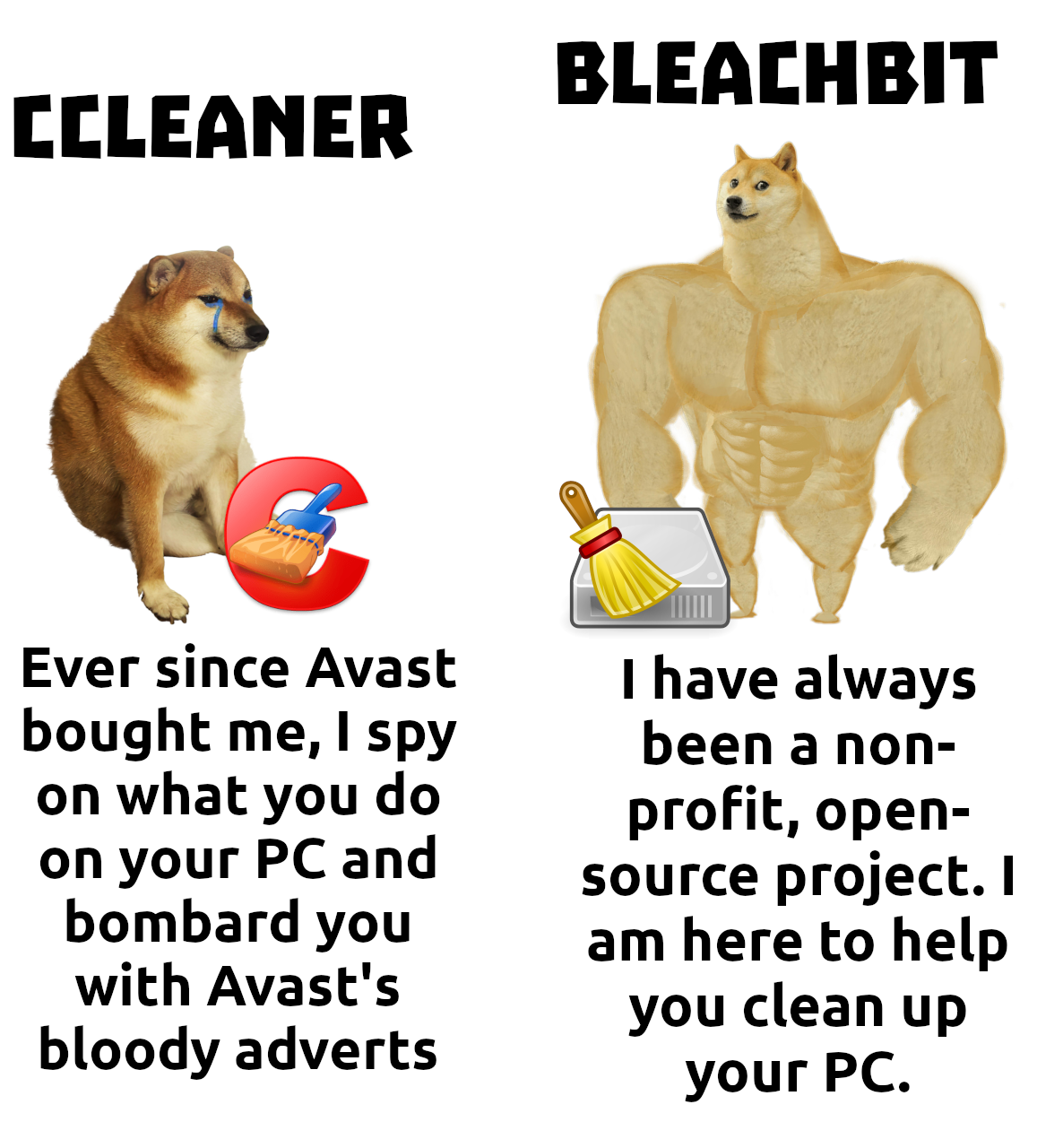 As always, open source remains immune to corporate bullshit.