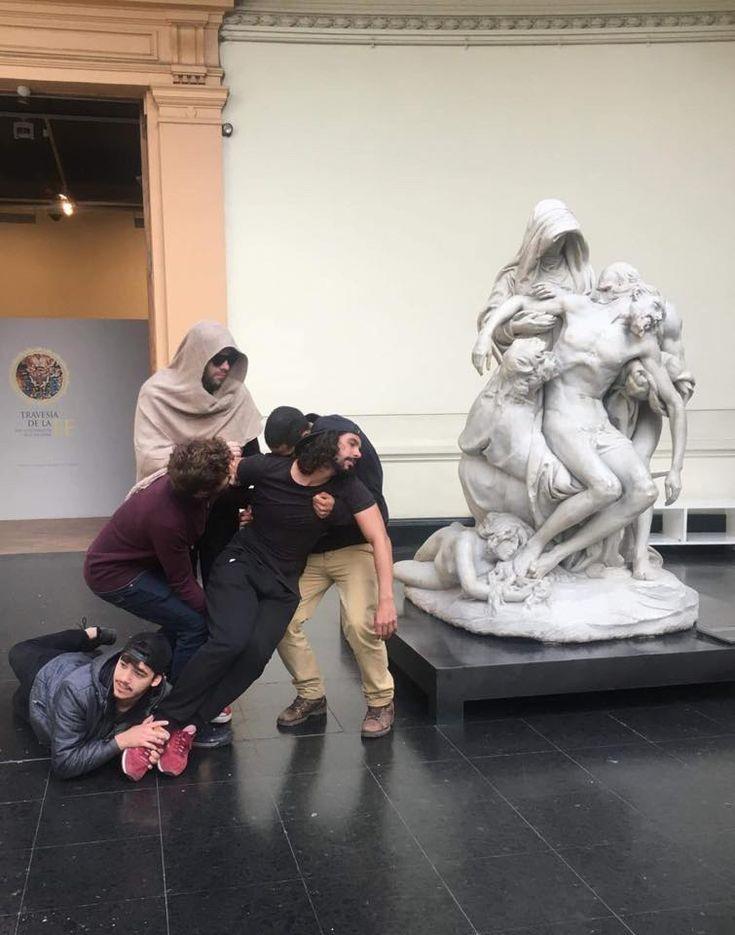 Men trying to be men