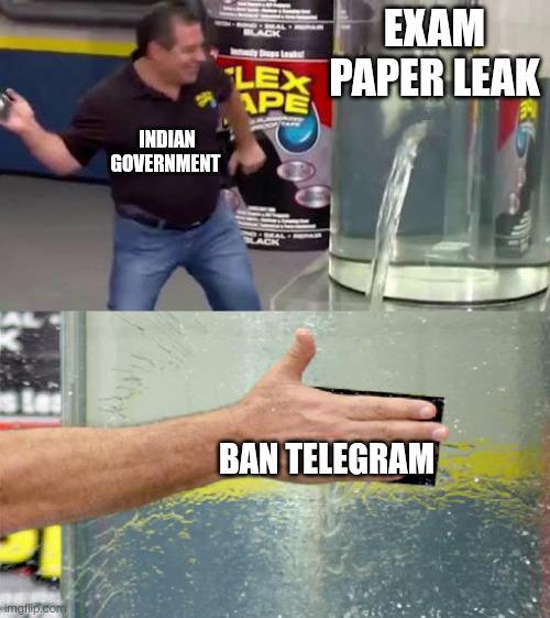 Exam paper got leaked