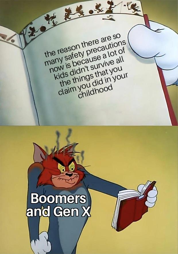 "Back in my day"