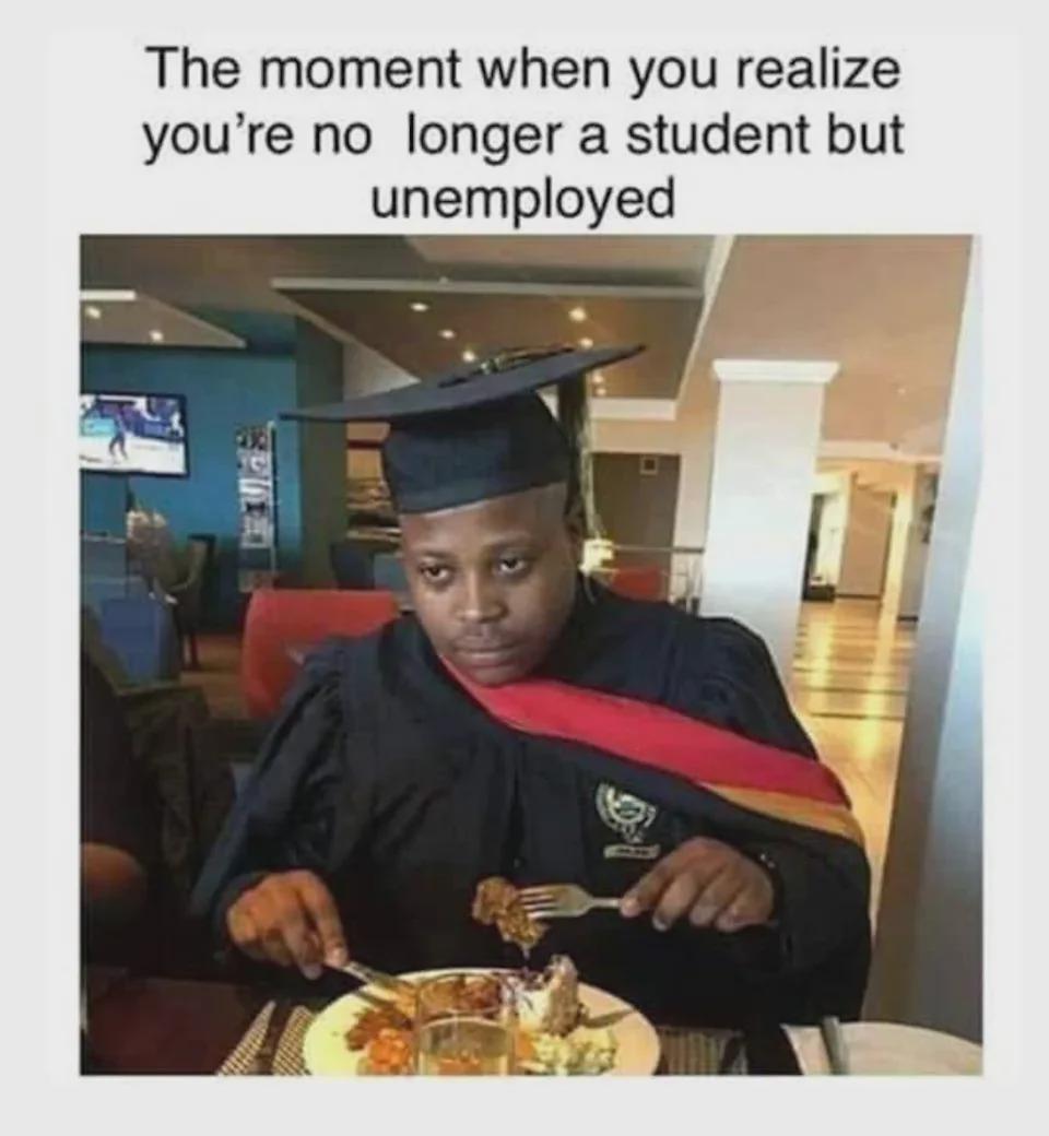 And then, the food doesn't taste good.
