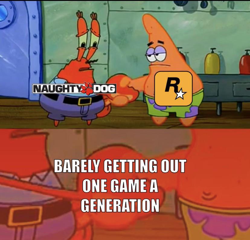 Rockstar Games and Naughty Dog have one thing in common