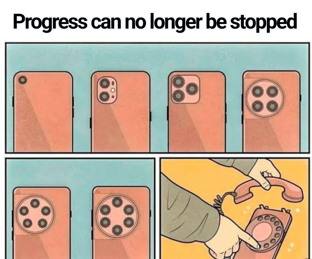 Modern phones are becoming similar to the old phones