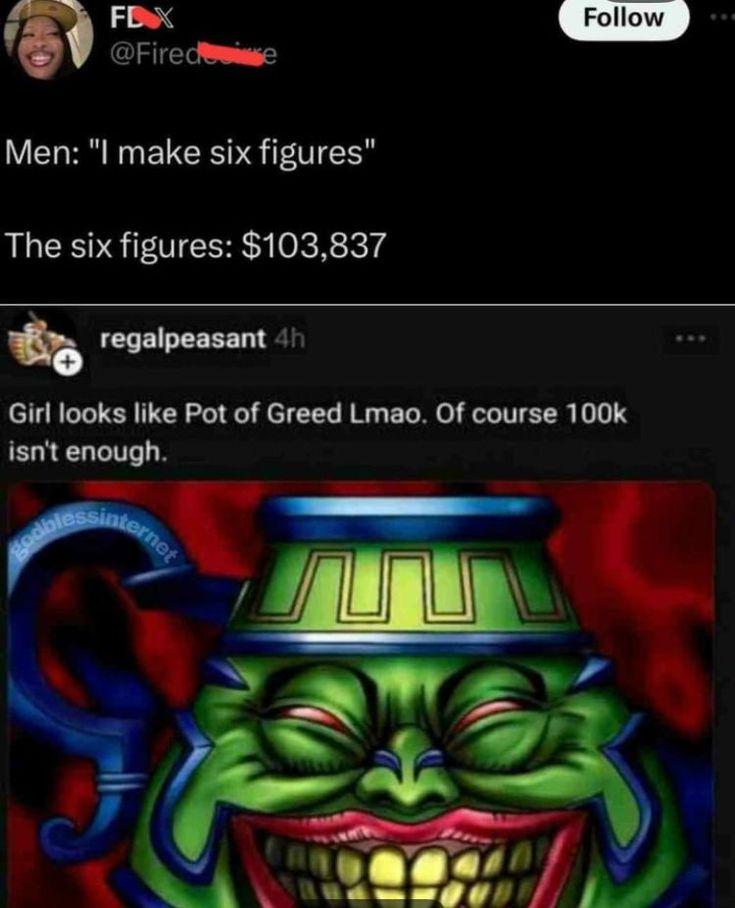 pot of greed