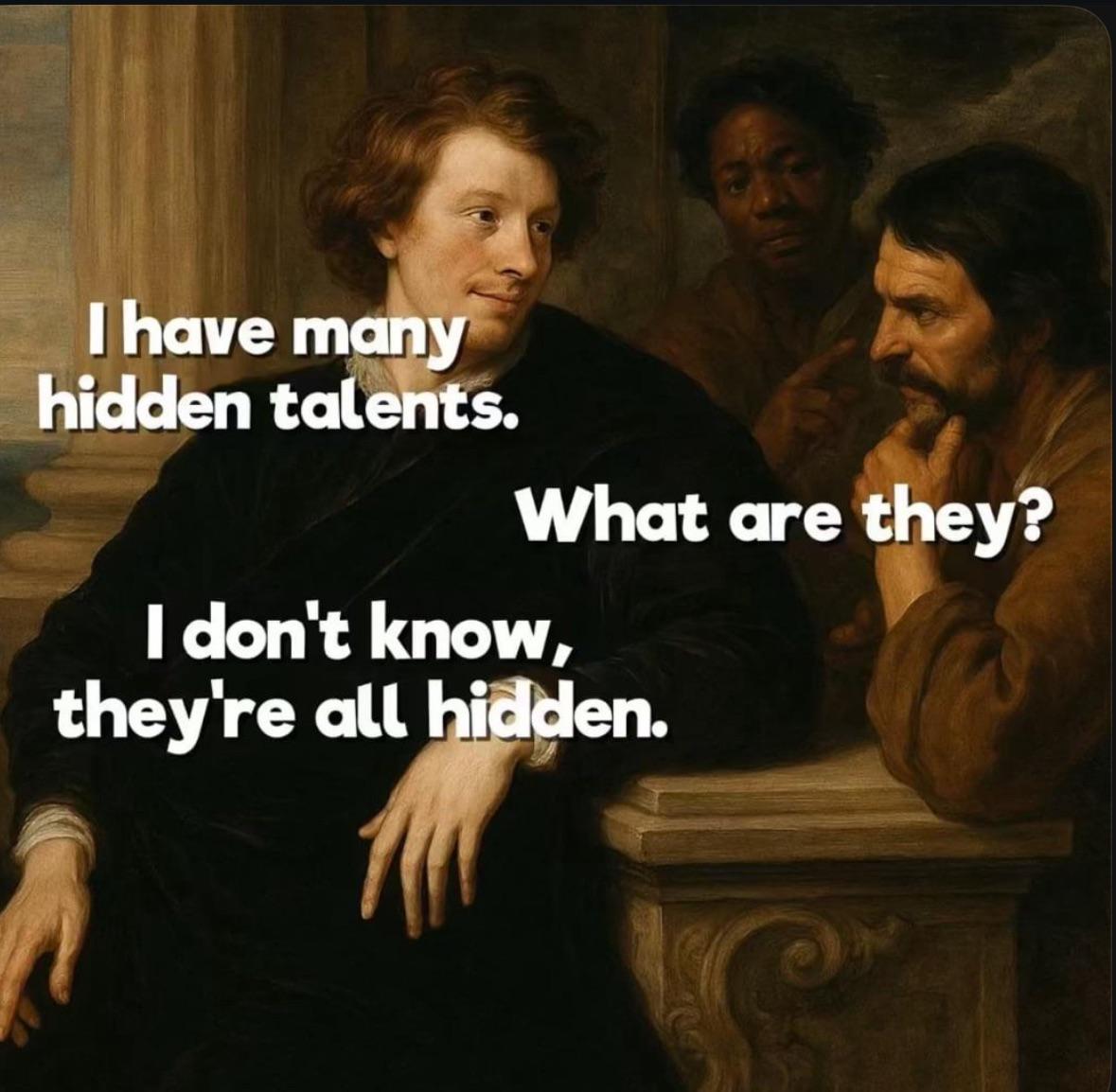 It’s deep and hidden