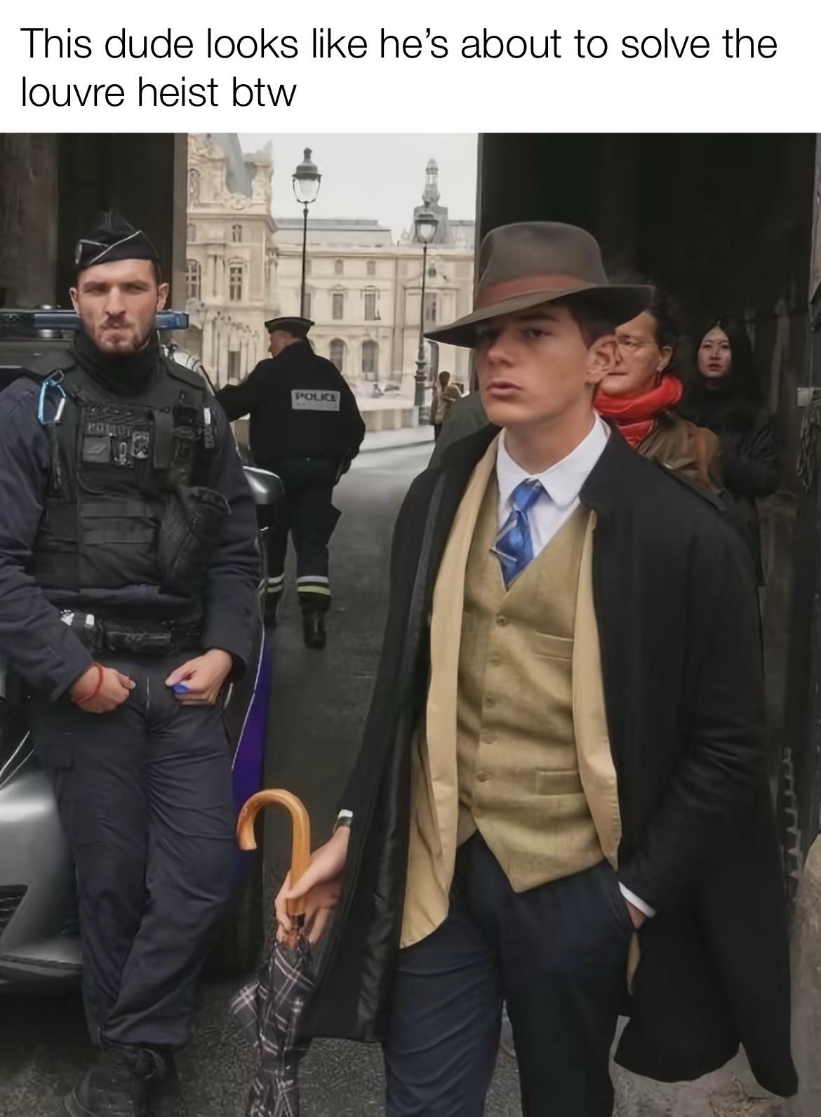 He might know a thing or 2