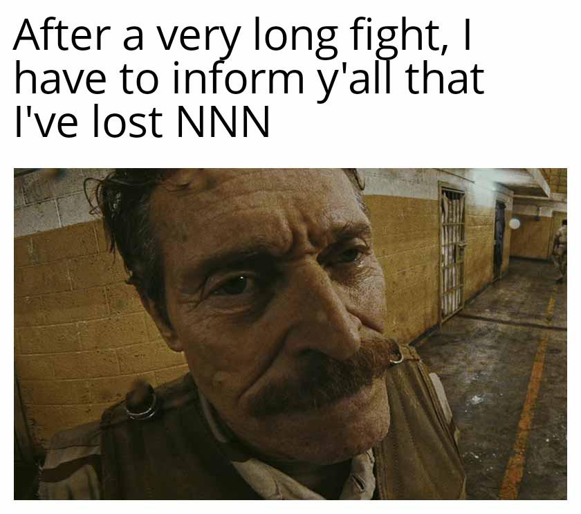 Guys... I've failed.