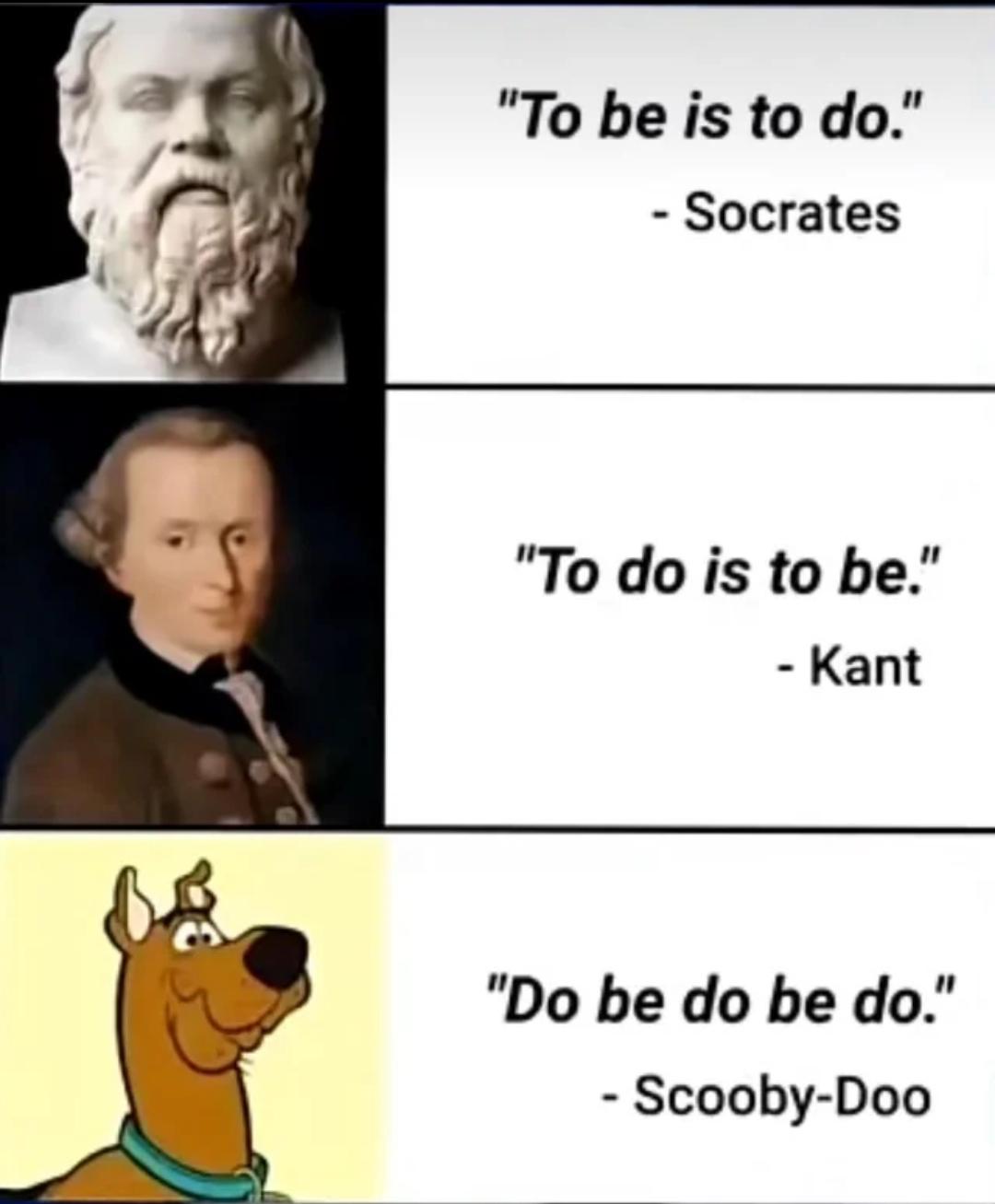 OH YES, BATTLE OF THE PHILOSOPHERS, I GUESS