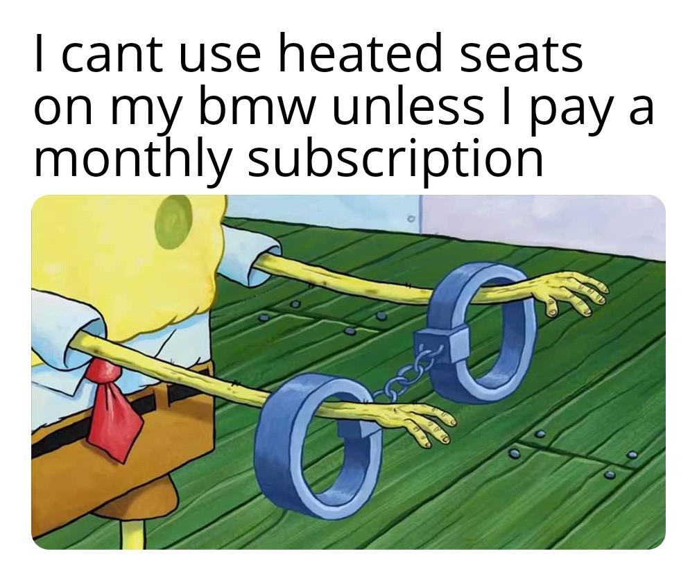 Buys bmw...cant use heated seats