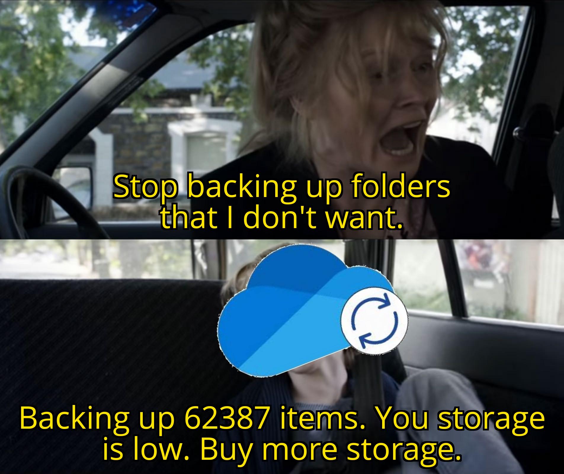 Onedrive: The abnormal one