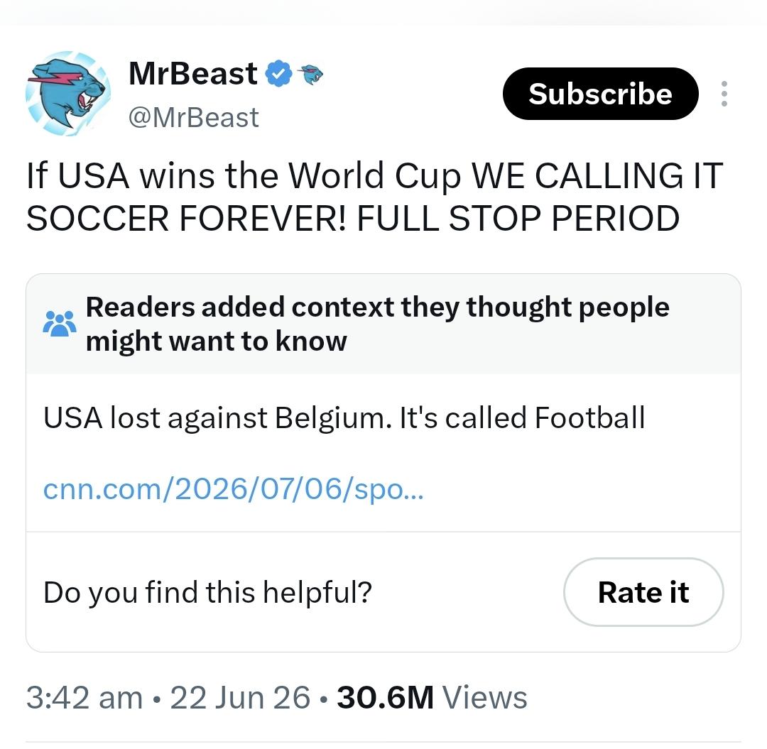 It's football