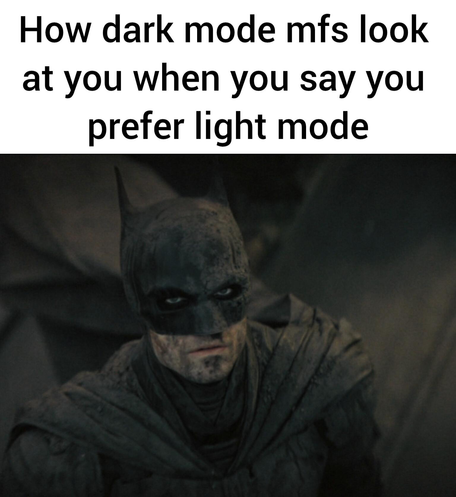 dark mode users