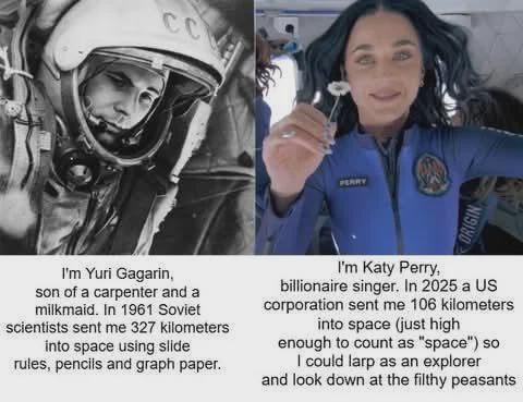 Katy Perry is not an astronaut