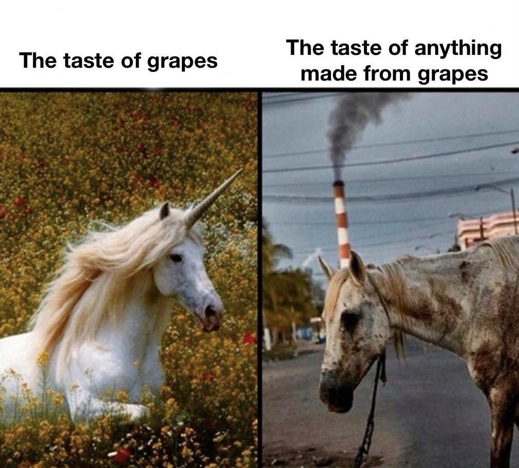 That one random Grape soda😖