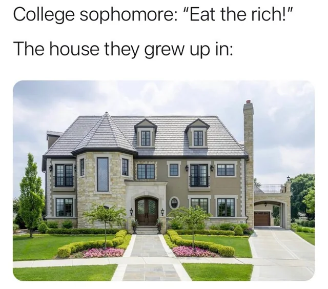 The Eat The Rich Irony