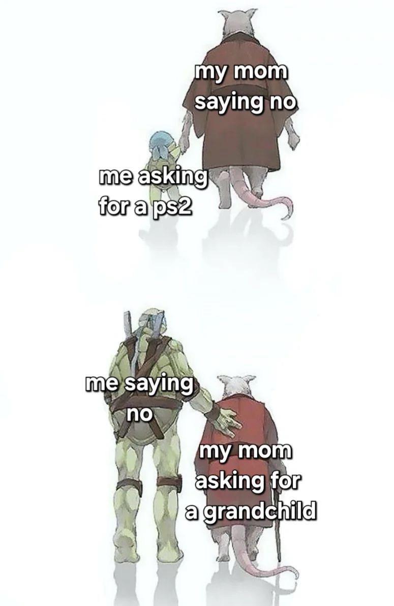 Take that, Mom