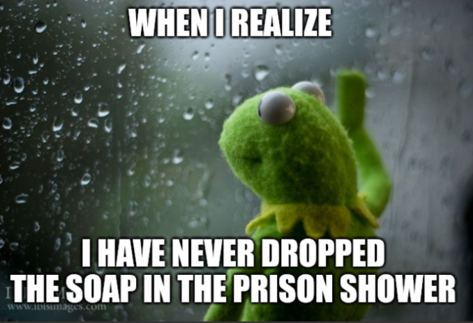 Fear of missing soap