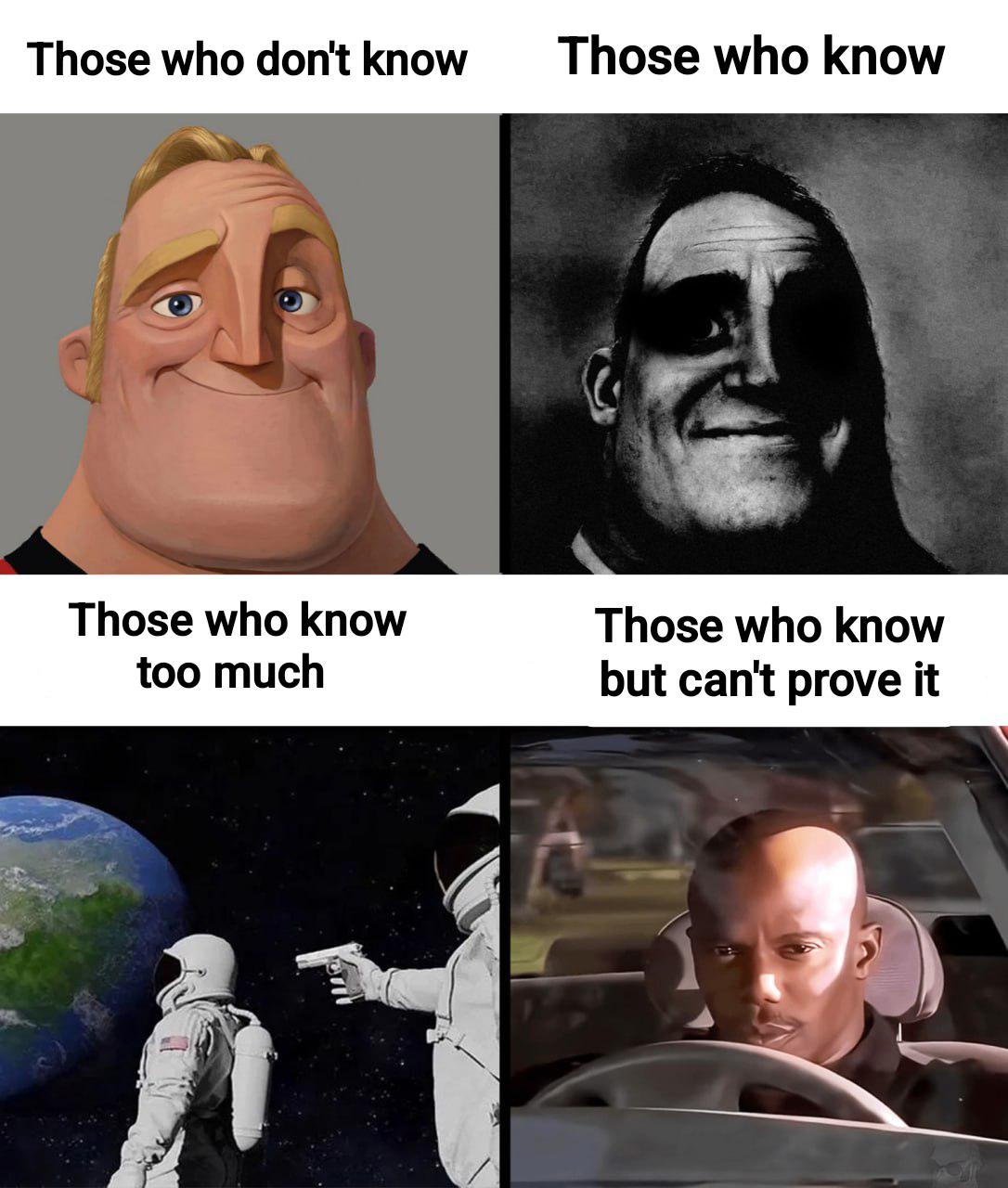 Those who...