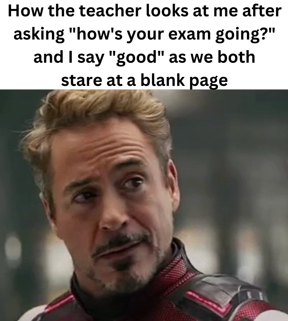 Bro did not believe me for a second