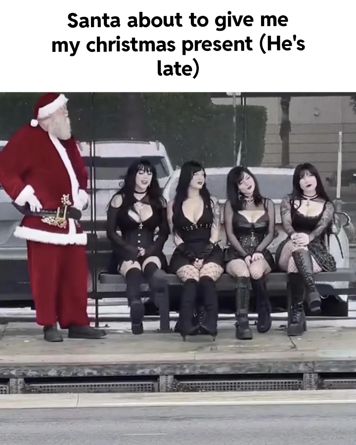 Probably waiting for the bus