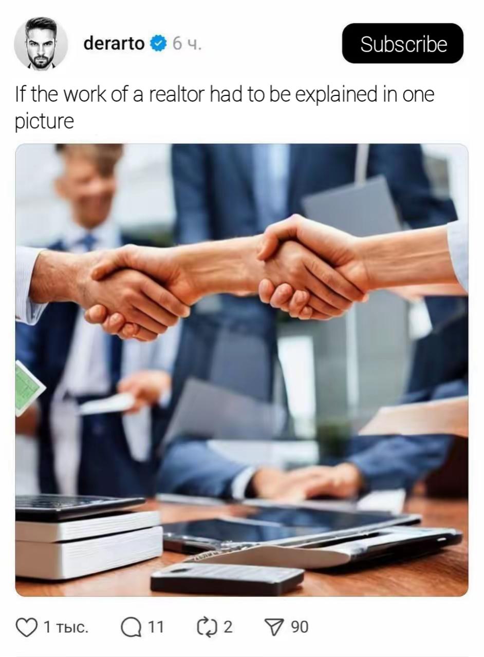 The whole point of a realtor's job