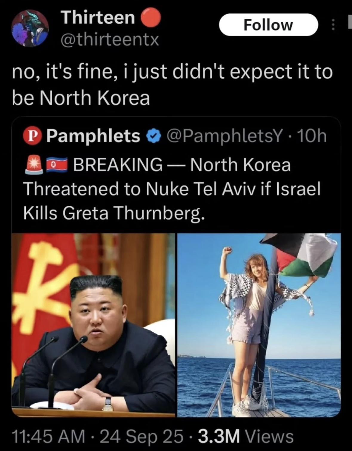 Was definitely not expecting that