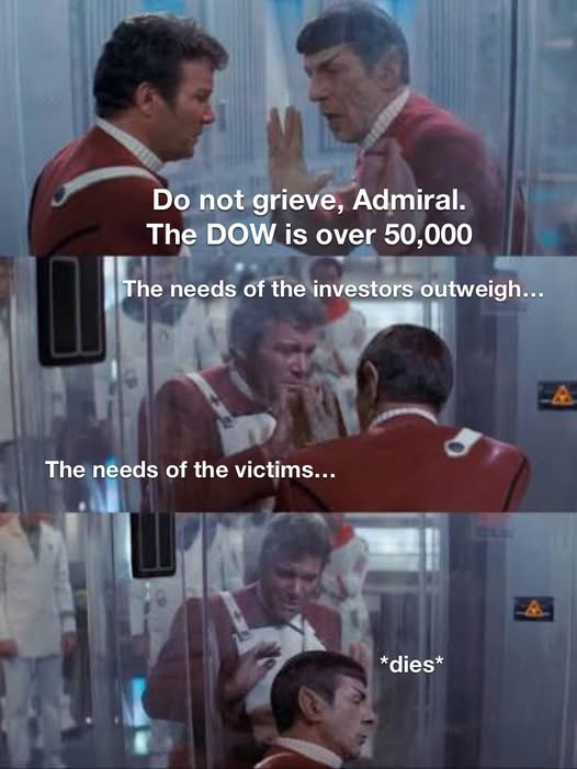 Won't someone think of the investors!