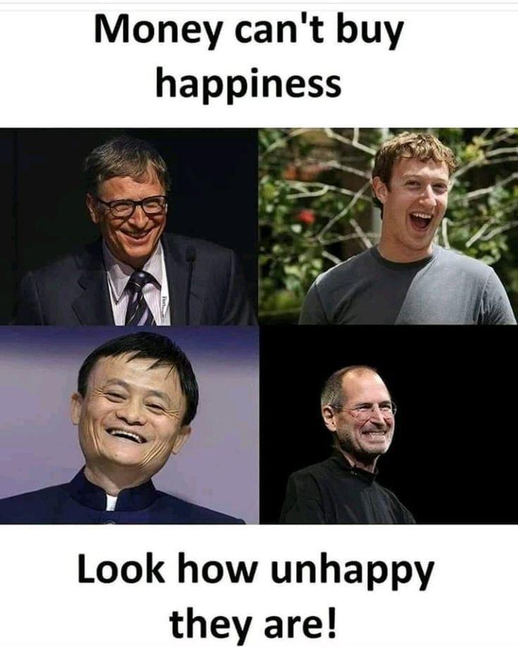 Money can buy happiness