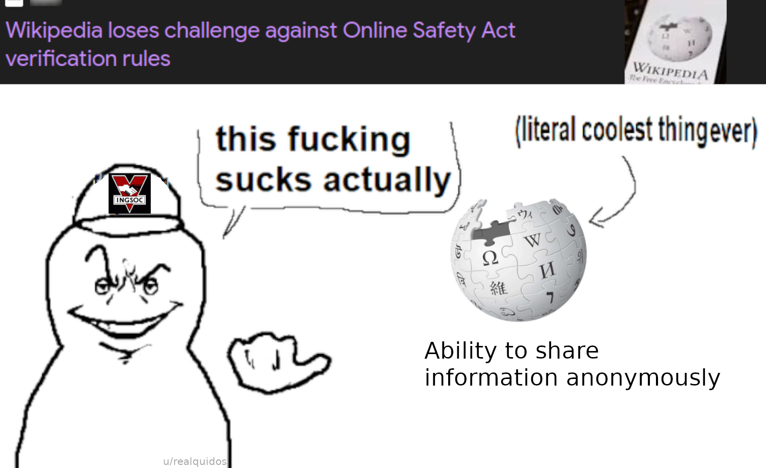This is only for your safety comrade
