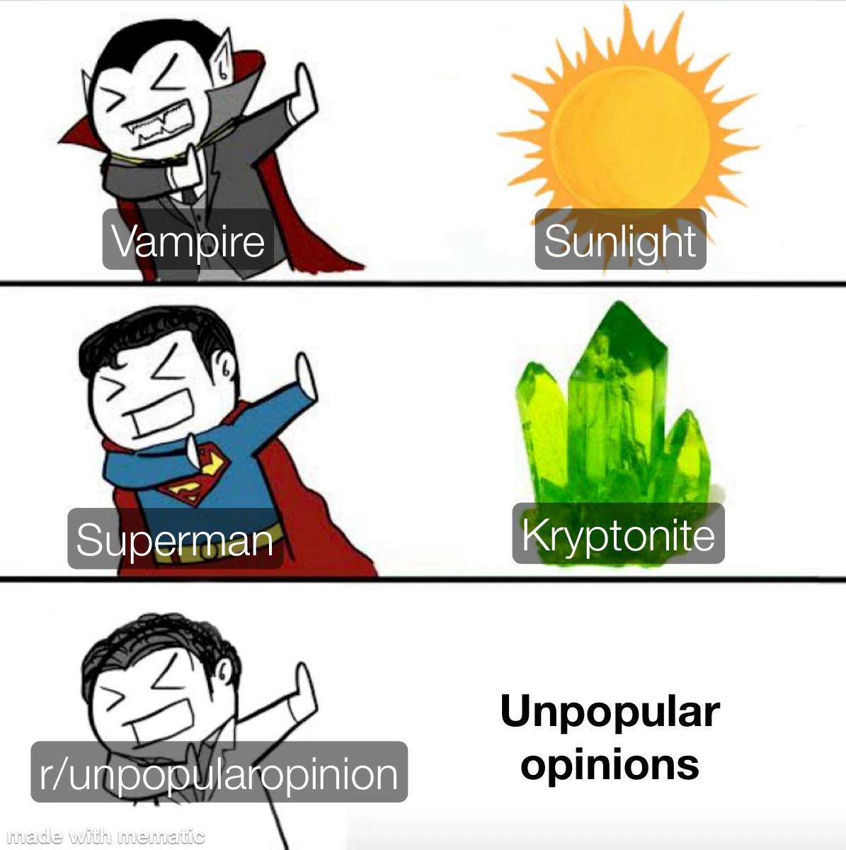 If you want unpopular opinions, sort by controversial