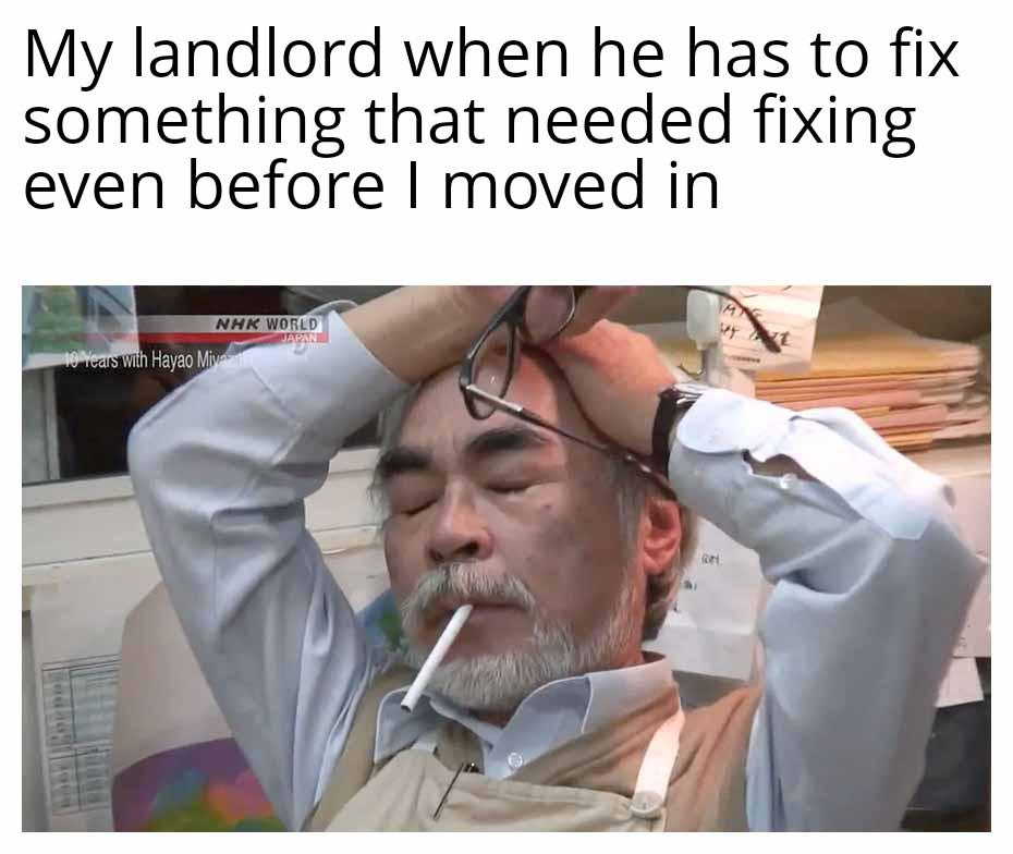 It's the damn faucets every time