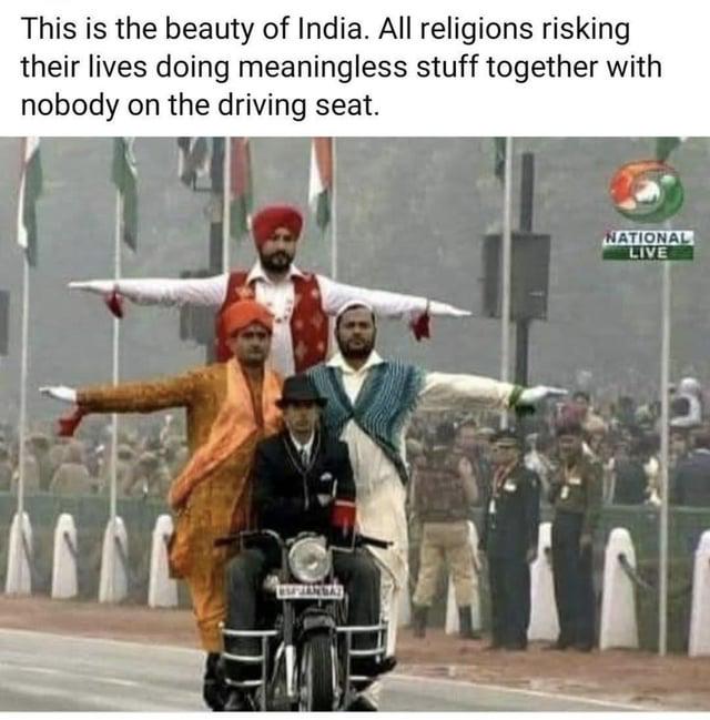 Indian parade goes full Bollywood.