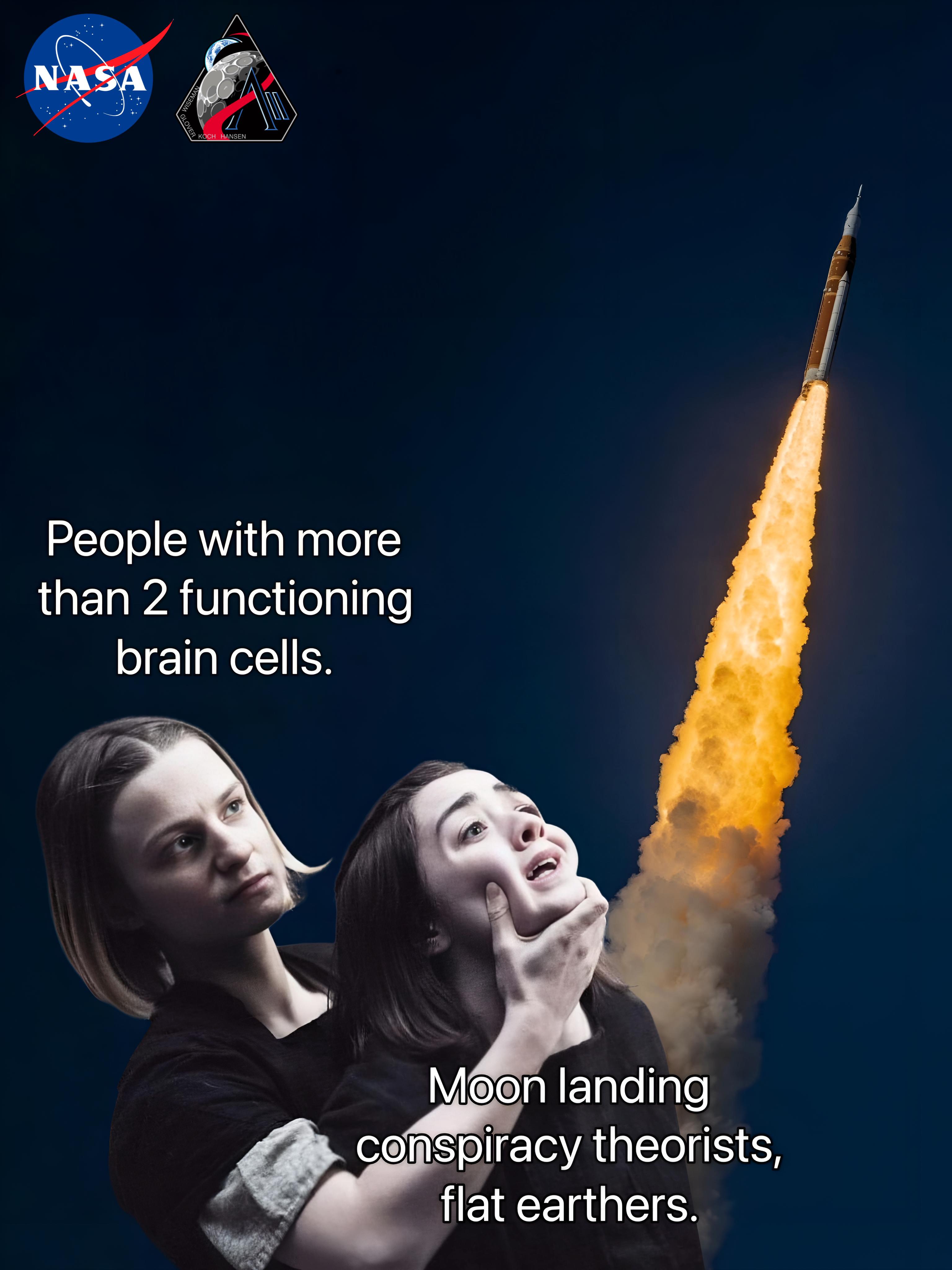 " sO wHy hAvE wE nOt gOnE tO tHe mOoN siNcE? "