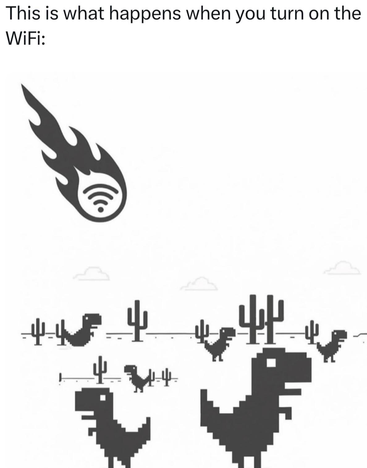 Real reason of extinction