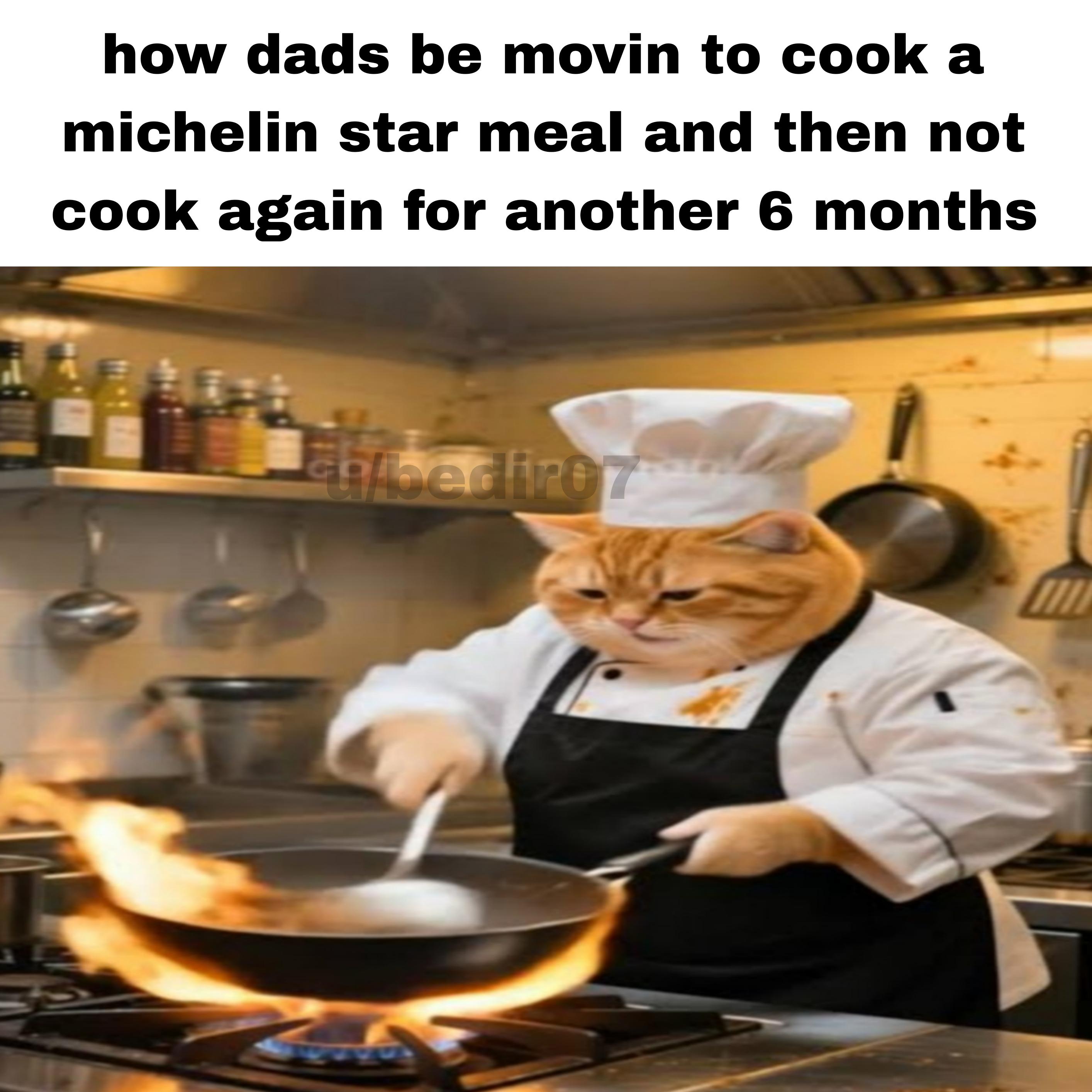 Dads are the best cooks